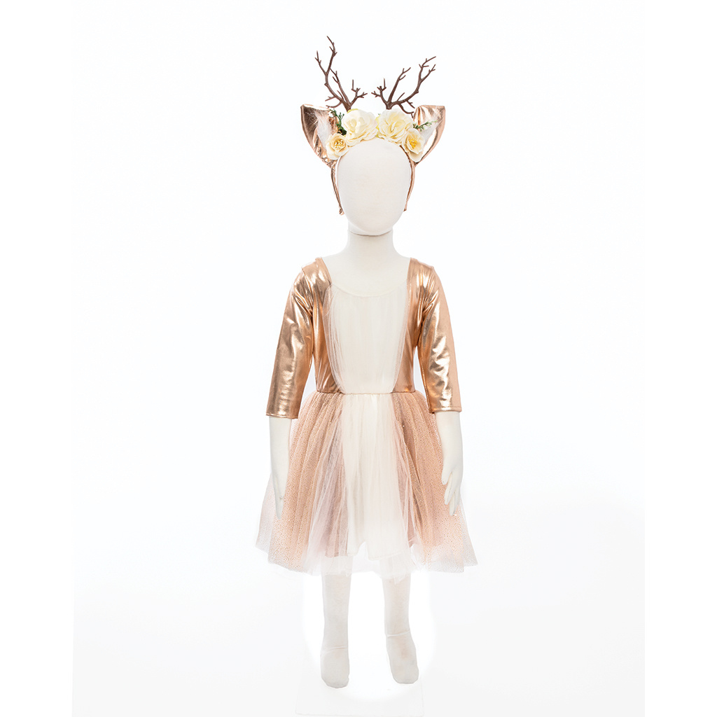 Jurk Woodland Deer Hert met haarband Jurk Woodland Deer Hert met haarband