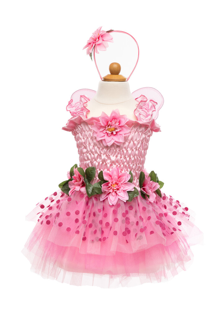 Great Pretenders Set Fairy Blooms Jurk, Vleugels & Haarband Great Pretenders Set Fairy Blooms Jurk, Vleugels & Haarband