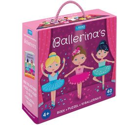 Kinderboek en Puzzel | Ballerina's Kinderboek en Puzzel | Ballerina's
