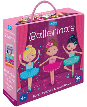 Kinderboek en Puzzel | Ballerina's Kinderboek en Puzzel | Ballerina's