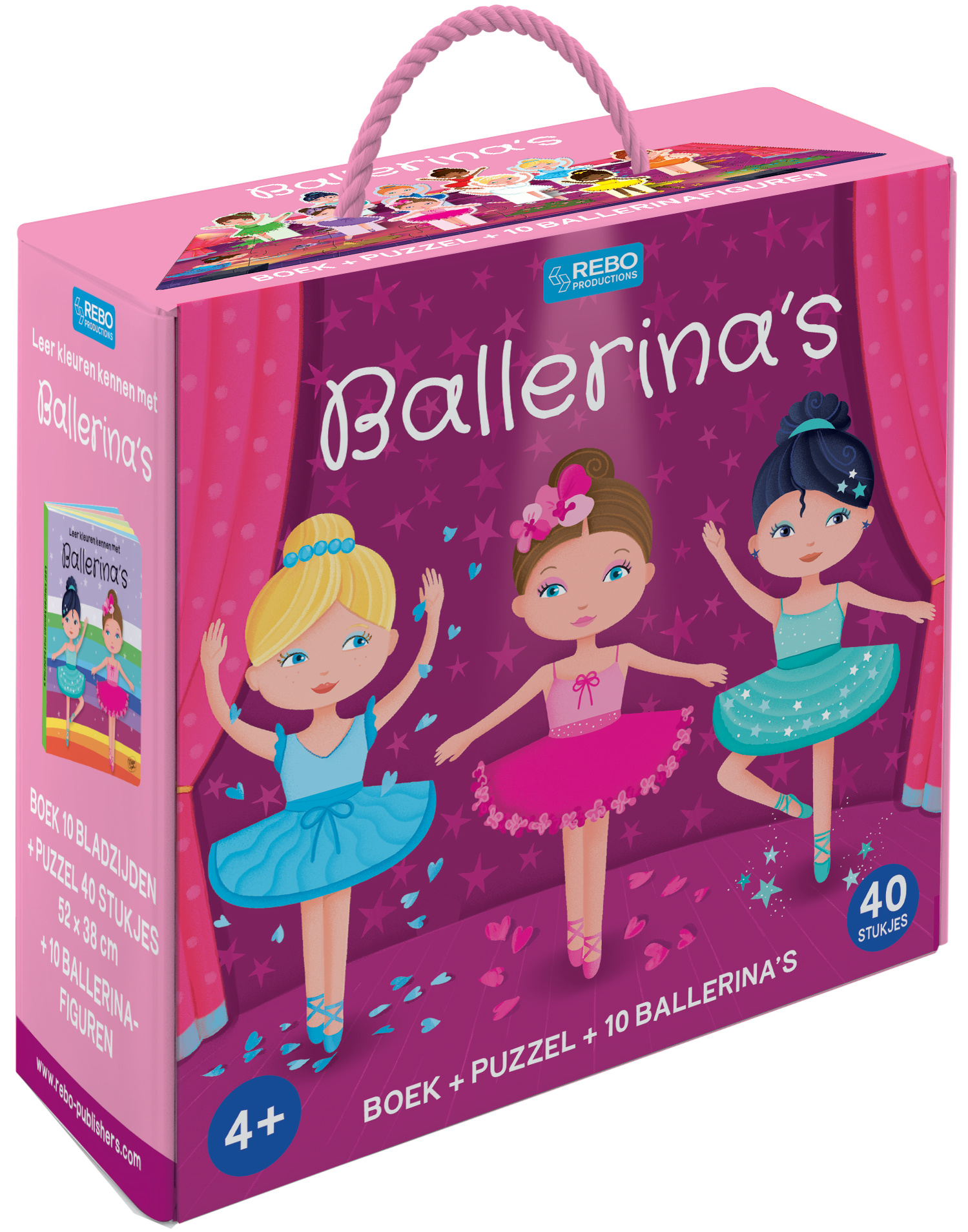 Kinderboek en Puzzel | Ballerina's Kinderboek en Puzzel | Ballerina's