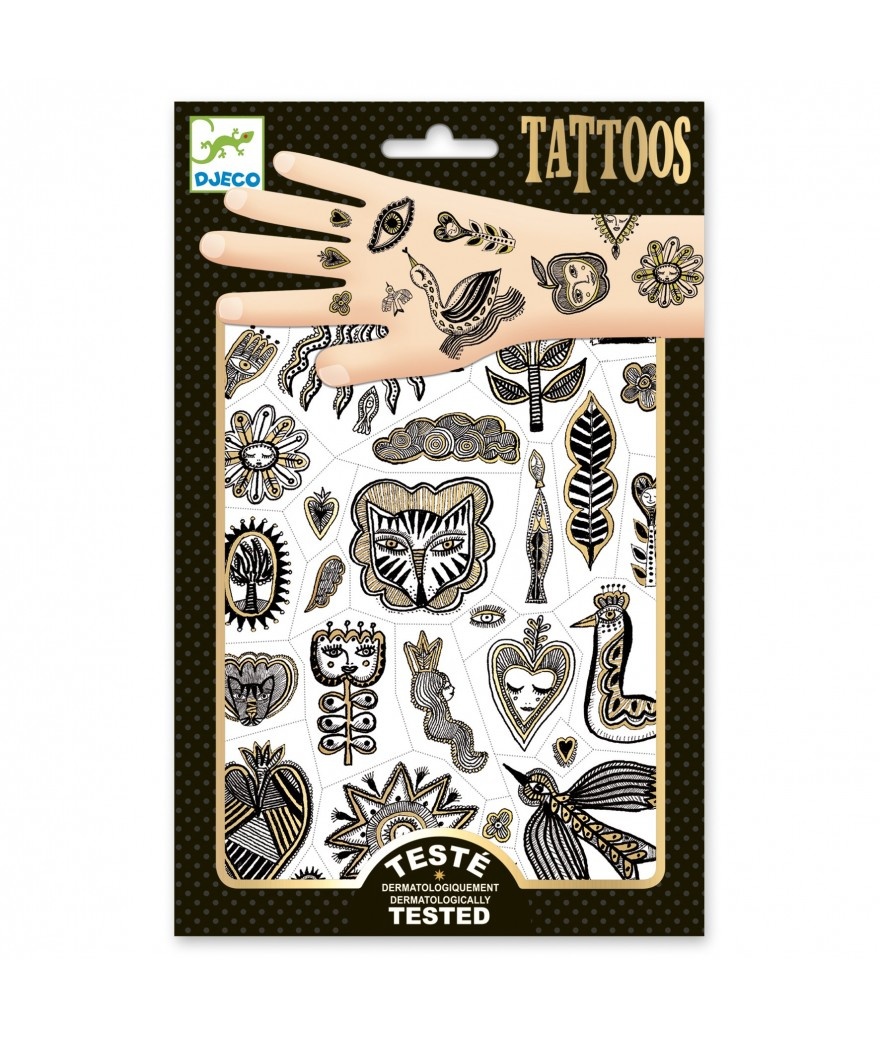 Tattoos Golden Chic afbeelding