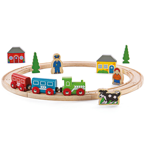 Houten Trein | Mijn Eerste Trein Set afbeelding
