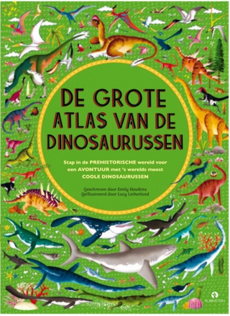 De grote atlas van de dinosaurussen afbeelding