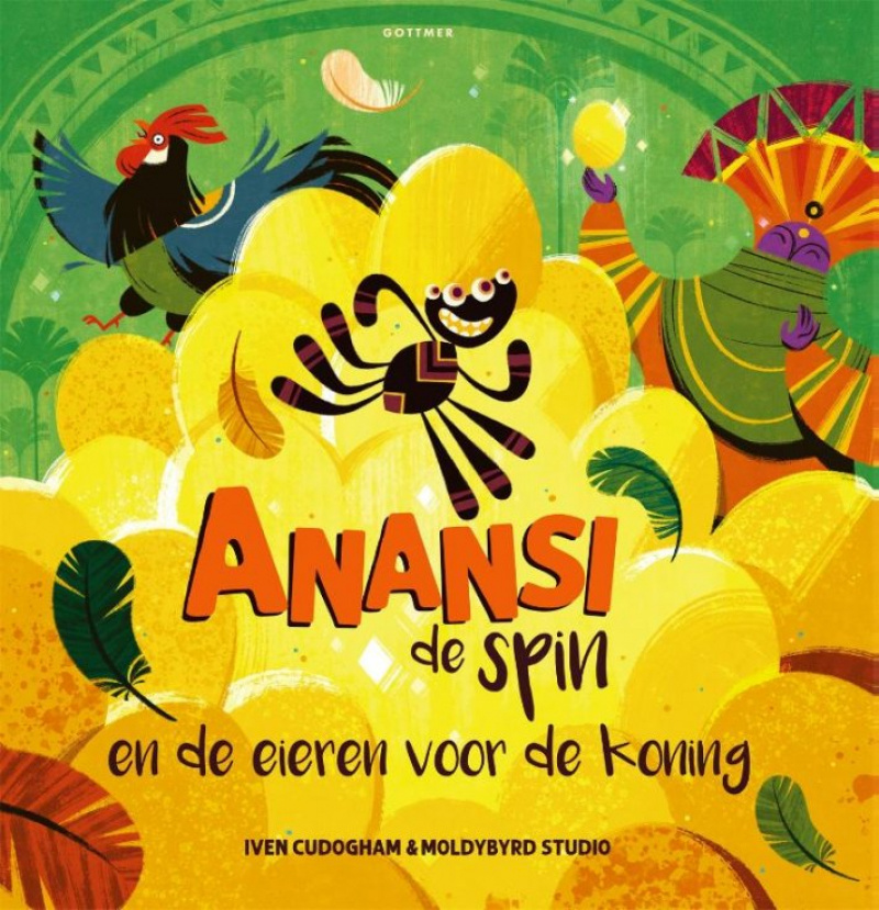 Anansi de spin en de eieren voor de koning afbeelding