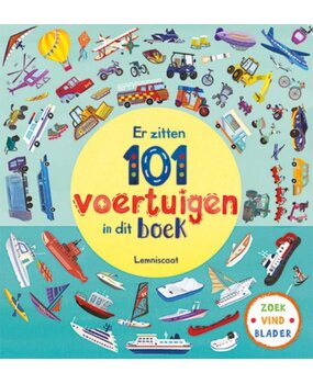 Er zitten 101 voertuigen in dit boek
