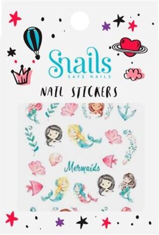 Snails Nagelstickers | Zeemeerminnen