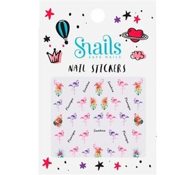 Snails Nagelstickers | Flamingo's Snails Nagelstickers | Flamingo's