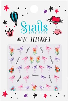 Nagelstickers | Flamingo's afbeelding