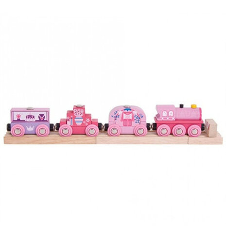 Bigjigs Toys Houten Trein | Prinsessen