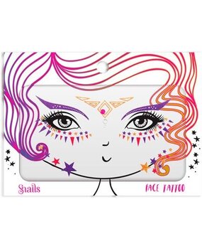 Snails Gezichtstattoo | Feeënstof Snails Gezichtstattoo | Feeënstof