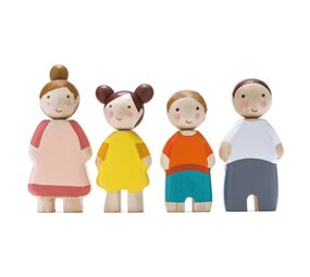 Tender Leaf Toys Houten Poppenfamilie The Leaf Tender Leaf Toys Houten Poppenfamilie The Leaf