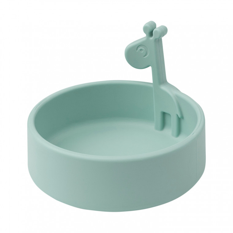 Siliconen Kom Peekaboo| Raffi Blue Siliconen Kom Peekaboo| Raffi Blue