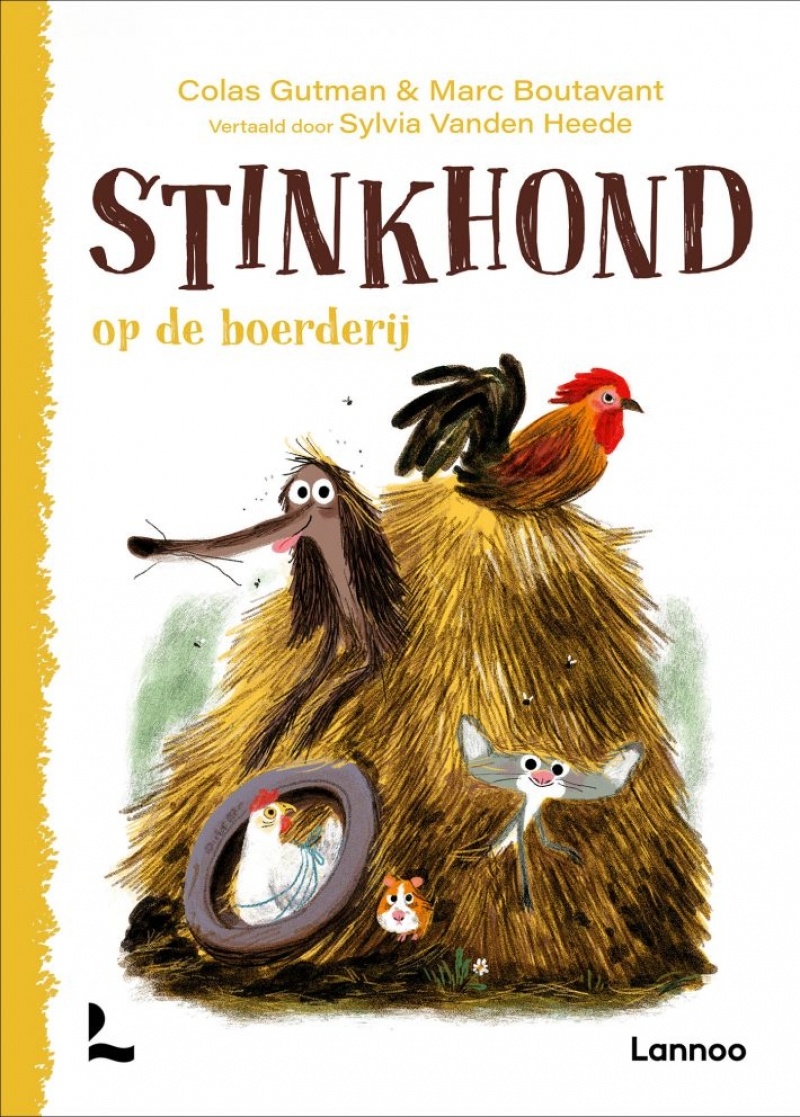 Stinkhond op de boerderij afbeelding
