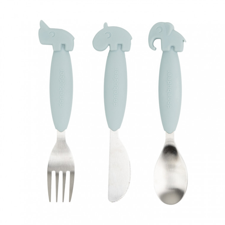 Bestek Set Deer Friends | Blue Bestek Set Deer Friends | Blue