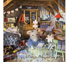 Het Muizenhuis Puzzel | Sam's Slaapkamer (200 stukjes) Het Muizenhuis Puzzel | Sam's Slaapkamer (200 stukjes)