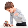 Tender Leaf Toys Houten Taxi Bosdieren Tender Leaf Toys Houten Taxi Bosdieren