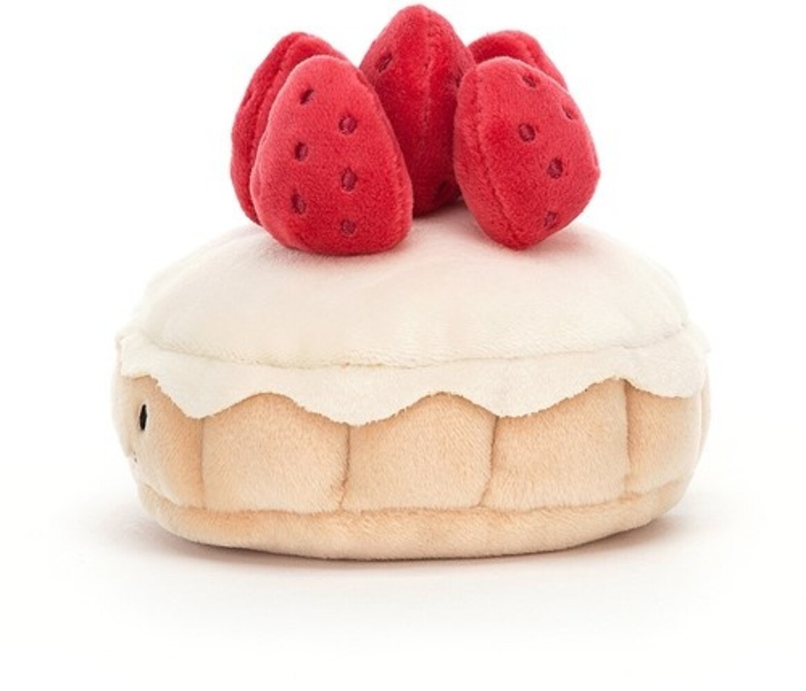 Jellycat Pretty Patisserie Aardbeientaart Jellycat Pretty Patisserie Aardbeientaart