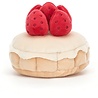 Jellycat Pretty Patisserie Aardbeientaart Jellycat Pretty Patisserie Aardbeientaart