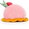 Jellycat Pretty Patisserie Frambozen Dome Jellycat Pretty Patisserie Frambozen Dome