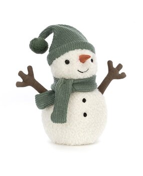Jellycat Maddy Snowman Green Large