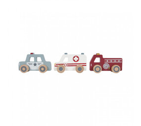 Little Dutch Houten Hulpverleningsauto's Little Dutch Houten Hulpverleningsauto's