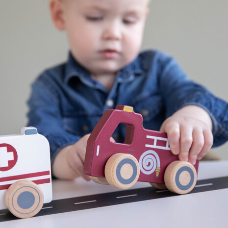 Little Dutch Houten Hulpverleningsauto's Little Dutch Houten Hulpverleningsauto's