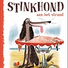 Stinkhond aan het strand Stinkhond aan het strand