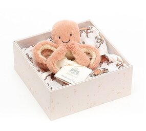 Jellycat Odell Octopus cadeauset Jellycat Odell Octopus cadeauset