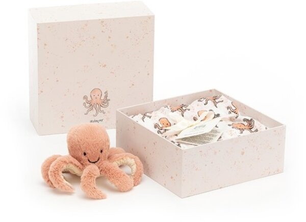 Jellycat Odell Octopus cadeauset Jellycat Odell Octopus cadeauset
