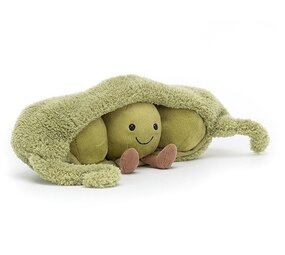 Jellycat Amuseable Erwten in peul Jellycat Amuseable Erwten in peul