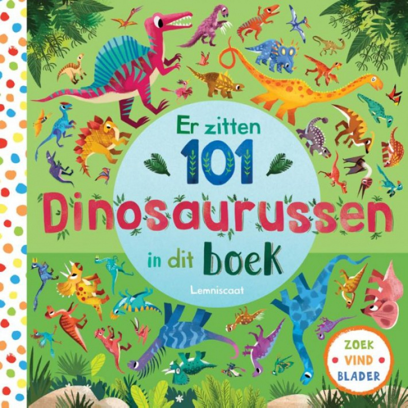 Er zitten 101 dinosaurussen in dit boek afbeelding