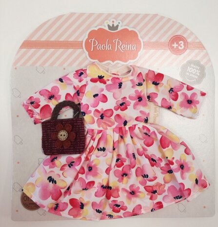 Paola Reina Kledingset Amigas | Rosa jurk
