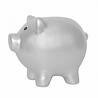 Jabadabado Spaarpot keramiek varken zilvergrijs