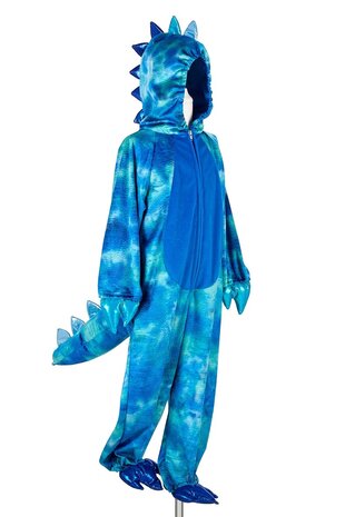 Souza! Jumpsuit Tyrannosaurus blauw Souza! Jumpsuit Tyrannosaurus blauw