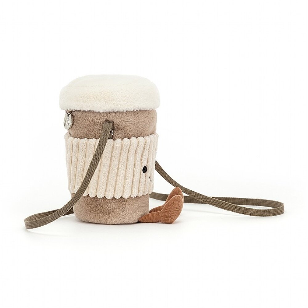 Jellycat Amuseable Coffee-To-Go-Tasje - Lazy Lama Kids Conceptstore