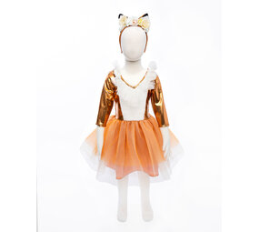Great Pretenders Jurk Woodland Fox Vos met haarband Great Pretenders Jurk Woodland Fox Vos met haarband