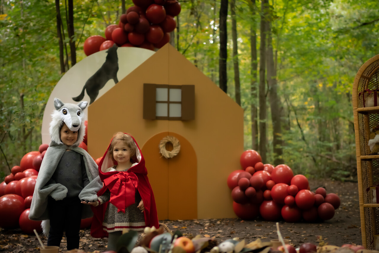 Great Pretenders Cape Roodkapje 4-6 jaar