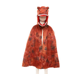 Great Pretenders Cape Grandasaurus T-Rex met klauwen Rood Zwart Great Pretenders Cape Grandasaurus T-Rex met klauwen Rood Zwart