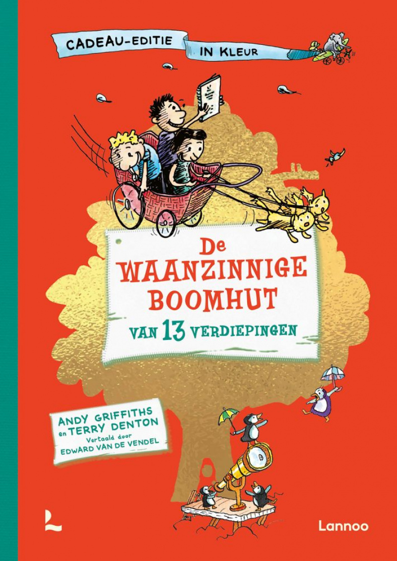 De waanzinnige boomhut van 13 verdiepingen (cadeau-editie in kleur) De waanzinnige boomhut van 13 verdiepingen (cadeau-editie in kleur)