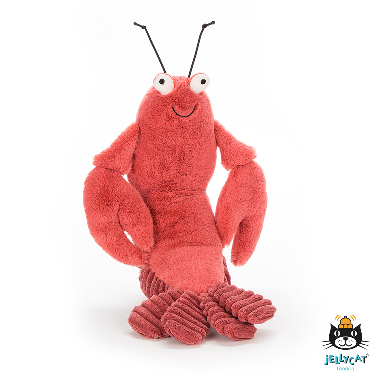 Knuffel Larry Lobster Medium Knuffel Larry Lobster Medium