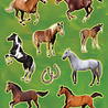 Stickervel Paarden (Groen) Stickervel Paarden (Groen)