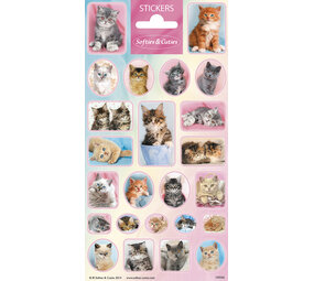 Stickervel Kittens Stickervel Kittens