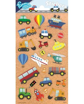 Stickervel Voertuigen Stickervel Voertuigen