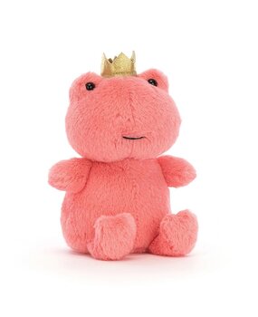 Jellycat Crowning Croaker Pink Frog