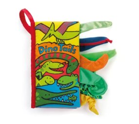 Jellycat Dino Tails Book Jellycat Dino Tails Book