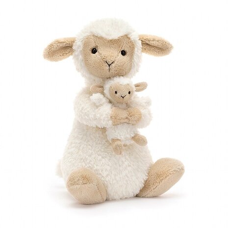 Jellycat Knuffel Huddles Sheep Jellycat Knuffel Huddles Sheep