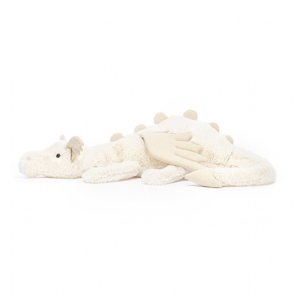 Jellycat Knuffel Snow Dragon Jellycat Knuffel Snow Dragon