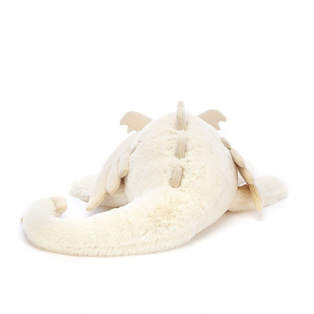 Jellycat Knuffel Snow Dragon Jellycat Knuffel Snow Dragon