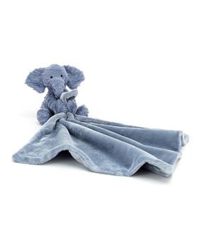 Jellycat Fuddlewuddle Elephant Soother Knuffeldoek Jellycat Fuddlewuddle Elephant Soother Knuffeldoek